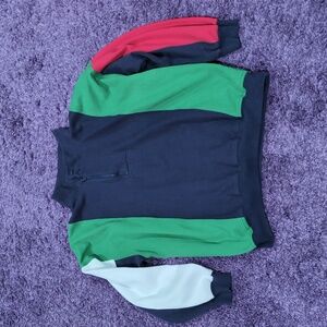 Vintage Mervyn's Cheetah Collection Pullover 1/4 zip Colorway